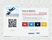Tablet Screenshot of paulobravo.com